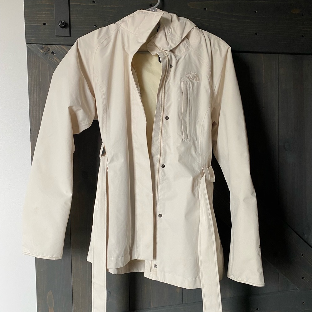 North Face rain jacket, size M